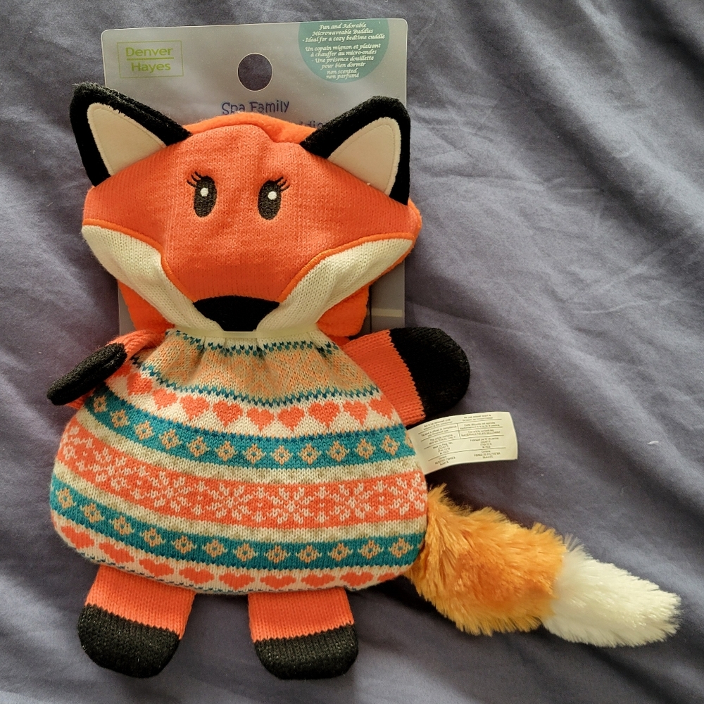 Denver Hayes Fox Microwavable Cozy Warmer Plush Toy
